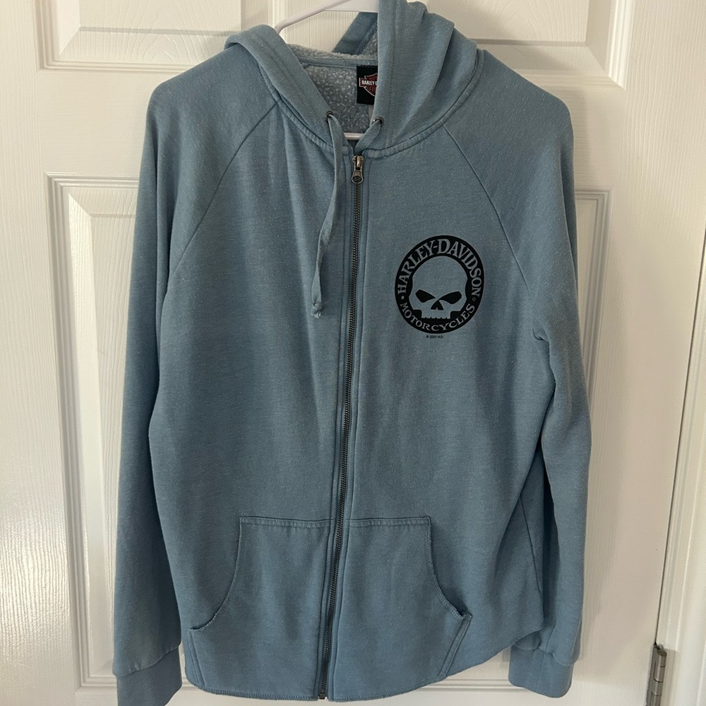 Harley-Davidson Women’s Zip-up Hoodie size Medium EC